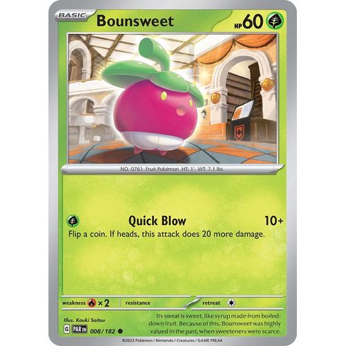 Bounsweet (008/182) [SV04: Paradox Rift] - PokéBox Australia
