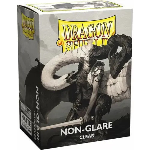 Dragon Shield - Non Glare Clear Matte Sleeves 100 pack - PokéBox Australia
