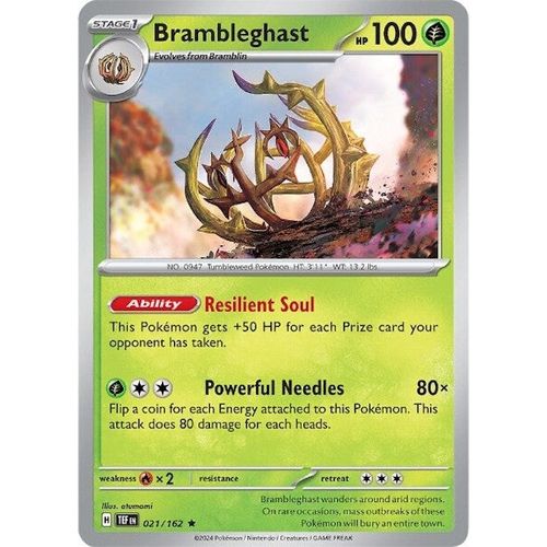 Brambleghast (021/162) [SV05: Temporal Forces] - PokéBox Australia