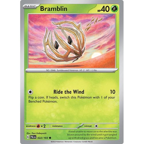 Bramblin (022/193) [SV02: Paldea Evolved] - PokéBox Australia