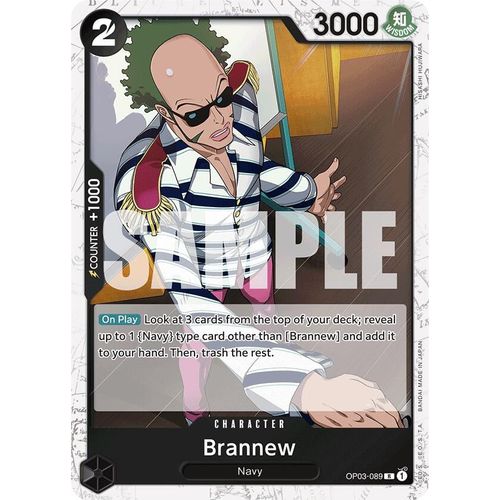 Brannew (Jolly Roger Foil) (OP03 - 089) [Premium Booster - The Best - ] - PokéBox Australia