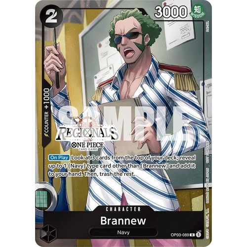 Brannew (Online Regional 2024) [Participant] (OP03 - 089) [One Piece Promotion Cards] - PokéBox Australia