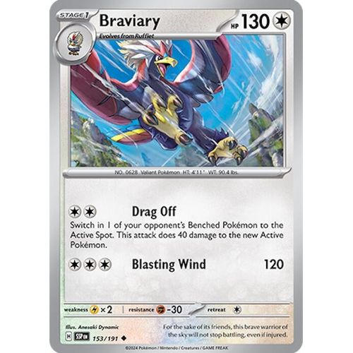 Braviary (153/191) [SV08: Surging Sparks] - PokéBox Australia