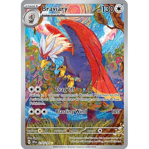 Braviary (214/191) [SV08: Surging Sparks] - PokéBox Australia