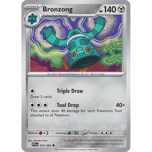 Bronzong (072/094) (ME02: Phantasmal Flames) - PokéBox Australia