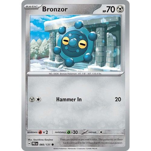 Bronzor (066/131) [SV: Prismatic Evolutions] - PokéBox Australia