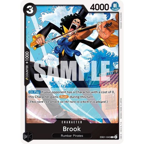 Brook (045) (EB01 - 045) [Extra Booster: Memorial Collection] - PokéBox Australia