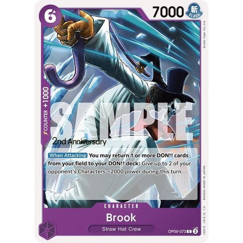 Brook (073) (OP09 - 073) [Emperors in the New World: 2nd Anniversary Tournament Cards] - PokéBox Australia