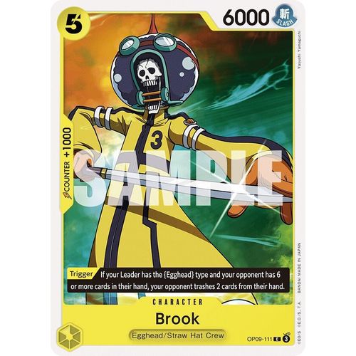Brook (111) (OP09 - 111) [Emperors in the New World] - PokéBox Australia