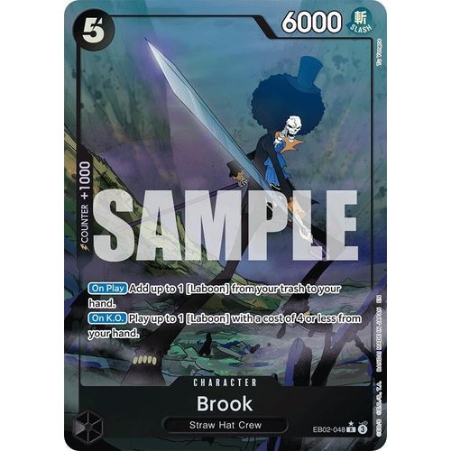 Brook (Alternate Art) (EB02 - 048) (Extra Booster: Anime 25th Collection) - PokéBox Australia
