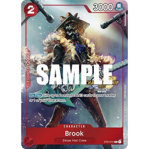 Brook (CS 2023 Celebration Pack) (ST01 - 011) [One Piece Promotion Cards] - PokéBox Australia