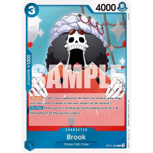 Brook (OP11 - 056) [A Fist of Divine Speed] - PokéBox Australia