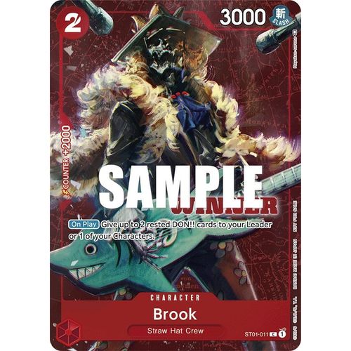 Brook (Winner Pack Vol. 4) (ST01 - 011) [One Piece Promotion Cards] - PokéBox Australia