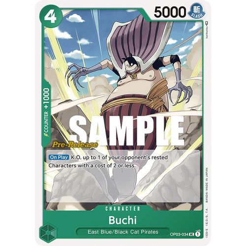 Buchi (OP03 - 034) [Pillars of Strength Pre - Release Cards] - PokéBox Australia