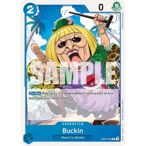 Buckin (OP07 - 049) [500 Years in the Future Pre - Release Cards] - PokéBox Australia