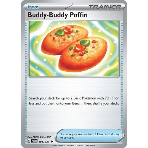 Buddy - Buddy Poffin (101/131) [SV: Prismatic Evolutions] - PokéBox Australia