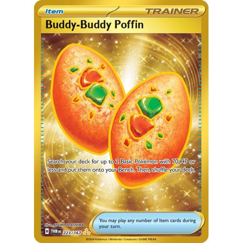 Buddy - Buddy Poffin (223/167) [SV06: Twilight Masquerade] - PokéBox Australia
