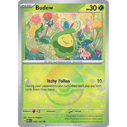 Budew (Poke Ball Pattern) (004/131) [SV: Prismatic Evolutions] - PokéBox Australia