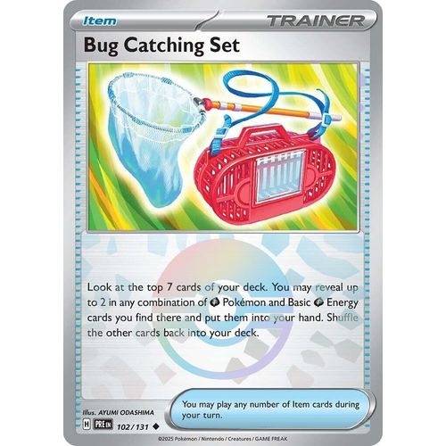 Bug Catching Set (Poke Ball Pattern) (102/131) [SV: Prismatic Evolutions] - PokéBox Australia