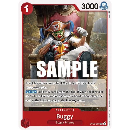 Buggy (008) (OP03 - 008) [Pillars of Strength] - PokéBox Australia