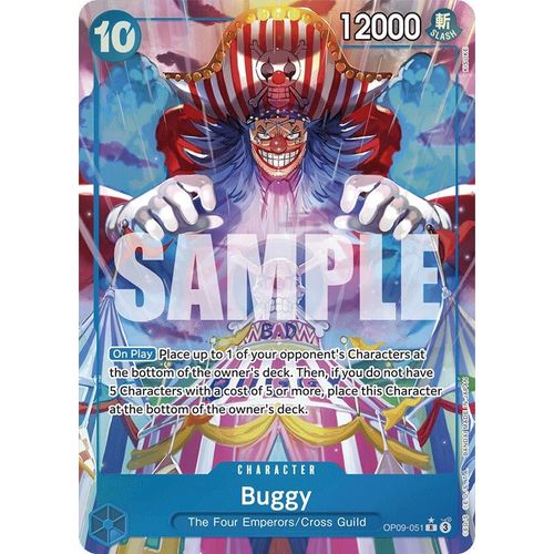Buggy (051) (Alternate Art) (OP09 - 051) [Emperors in the New World] - PokéBox Australia