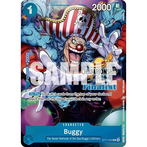 Buggy (CS 25 - 26 Finalist Card Set 1) (ST17 - 003) (One Piece Promotion Cards) - PokéBox Australia