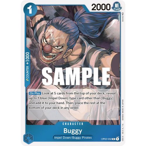 Buggy (OP02 - 058) [Paramount War] - PokéBox Australia