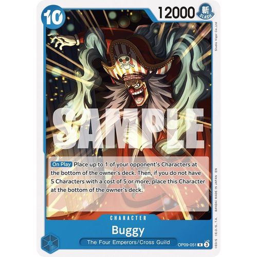 Buggy (Reprint) (OP09 - 051) [Starter Deck 25: BLUE Buggy] - PokéBox Australia