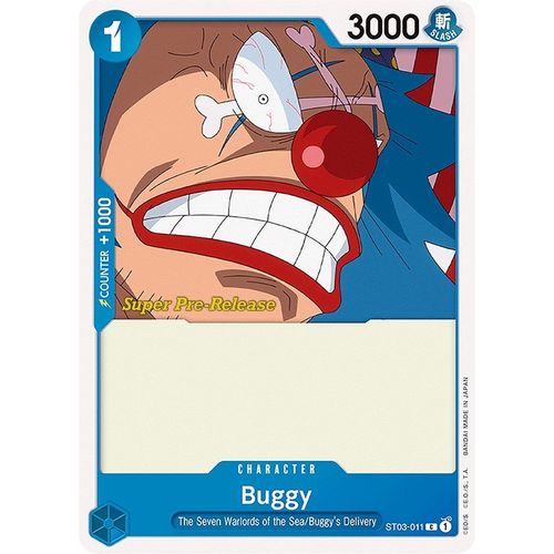 Buggy (ST03 - 011) [Super Pre - Release Starter Deck 3: The Seven Warlords of the Sea] - PokéBox Australia