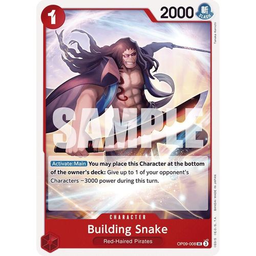 Building Snake (OP09 - 008) [Emperors in the New World] - PokéBox Australia