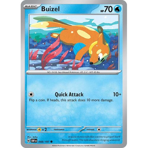 Buizel (048/197) [SV03: Obsidian Flames] - PokéBox Australia