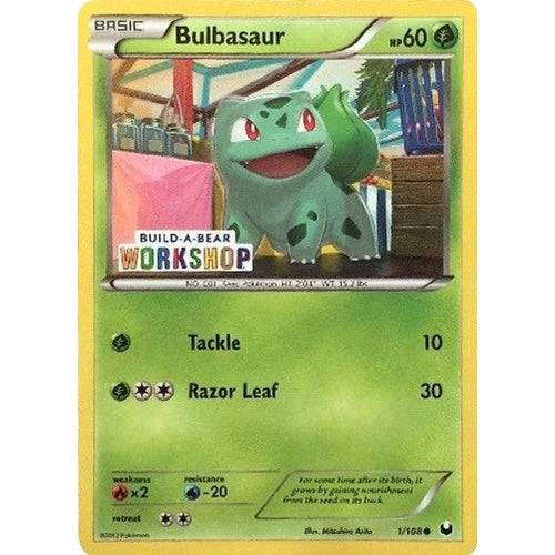Bulbasaur - 1/108 (Build - A - Bear Workshop Exclusive) (001/108) (Miscellaneous Cards & Products) - PokéBox Australia