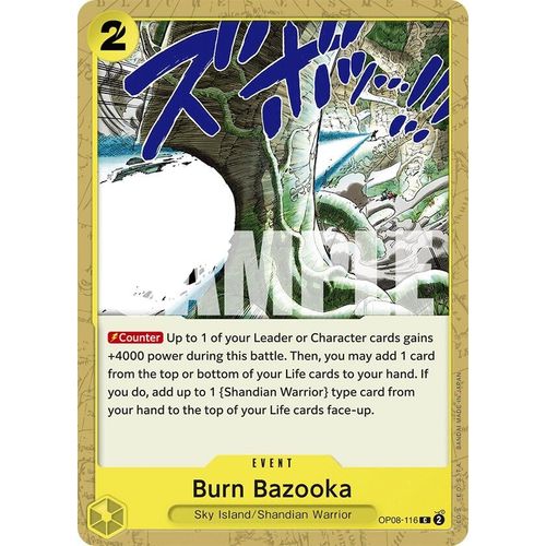 Burn Bazooka (OP08 - 116) [Two Legends] - PokéBox Australia
