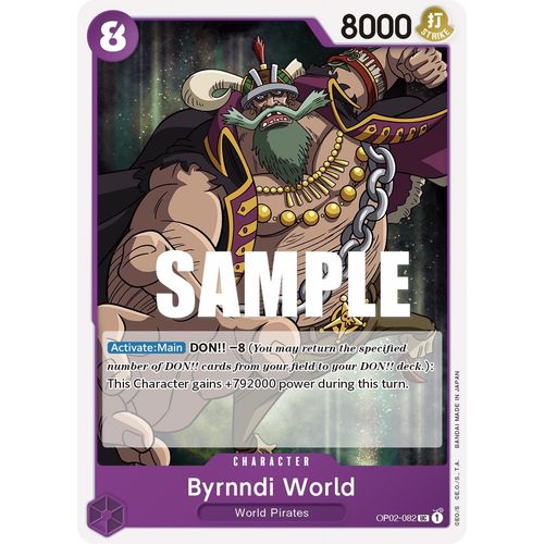 Byrnndi World (OP02 - 082) [Paramount War] - PokéBox Australia