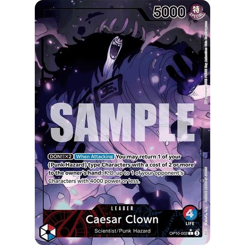 Caesar Clown (002) (Parallel) (OP10 - 002) [Royal Blood] - PokéBox Australia