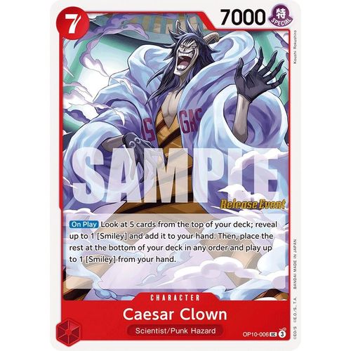 Caesar Clown (006) (OP10 - 006) [Royal Blood Release Event Cards] - PokéBox Australia