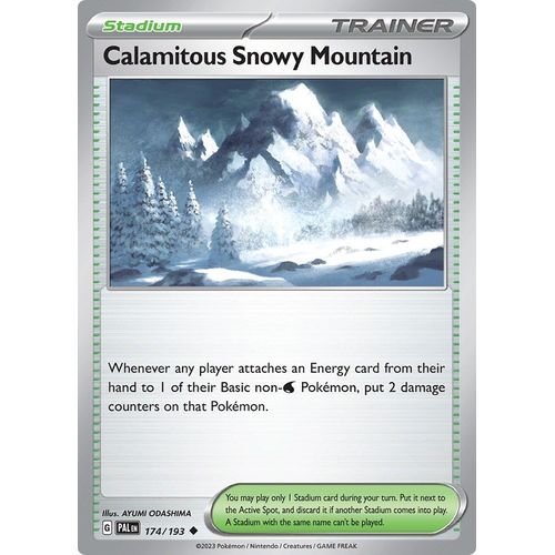 Calamitous Snowy Mountain (174/193) [SV02: Paldea Evolved] - PokéBox Australia