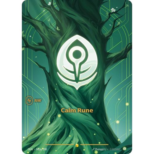 Calm Rune (Alternate Art) (042a/298) (Origins) - PokéBox Australia