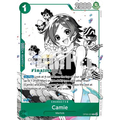 Camie (Championship 2024 Finalist Card Set Vol. 2) (OP06 - 025) [One Piece Promotion Cards] - PokéBox Australia