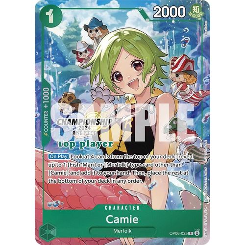 Camie (Championship 2024 Top Player Pack) (OP06 - 025) [One Piece Promotion Cards] - PokéBox Australia