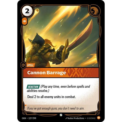 Cannon Barrage (127/298) (Origins) - PokéBox Australia