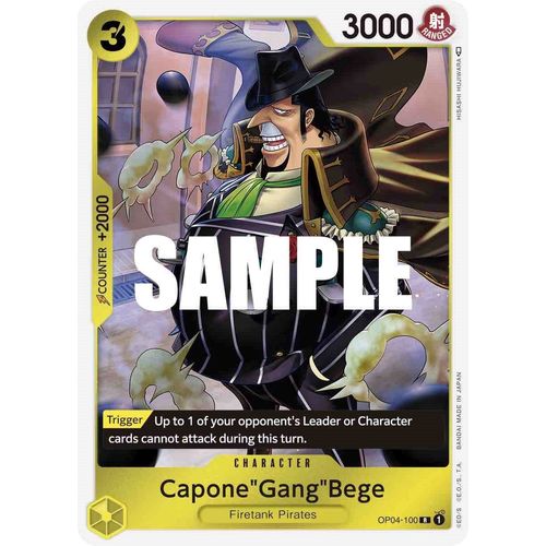 Capone"Gang"Bege (OP04 - 100) [Kingdoms of Intrigue] - PokéBox Australia