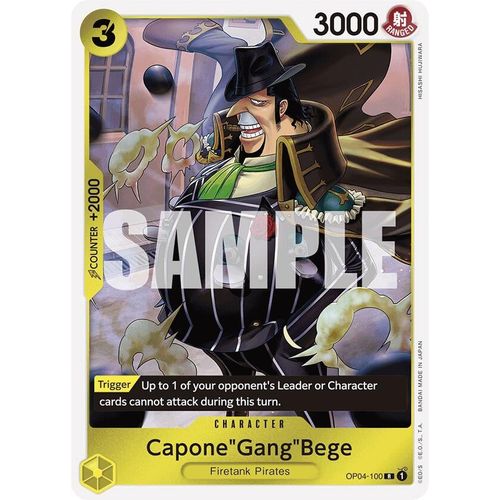 Capone"Gang"Bege (OP04 - 100) (Reprint) (OP04 - 100) [Premium Booster - The Best - ] - PokéBox Australia