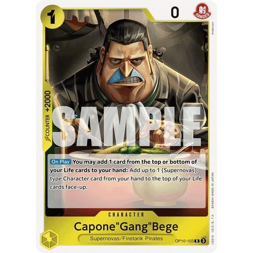 Capone"Gang"Bege (OP10 - 103) [Royal Blood] - PokéBox Australia
