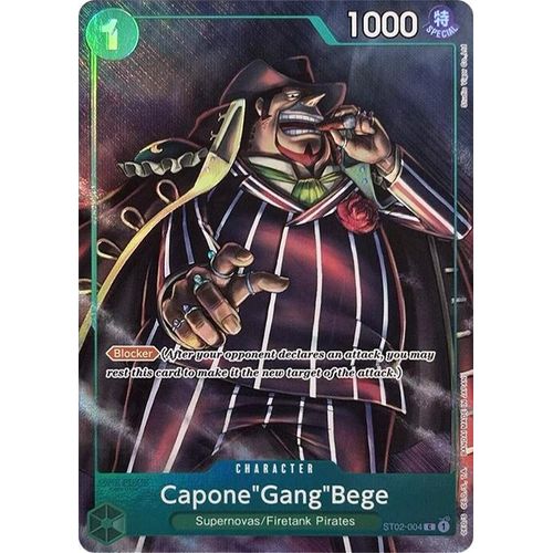 Capone"Gang"Bege (Premium Card Collection - Best Selection Vol. 2 - ) (ST02 - 004) [One Piece Promotion Cards] - PokéBox Australia