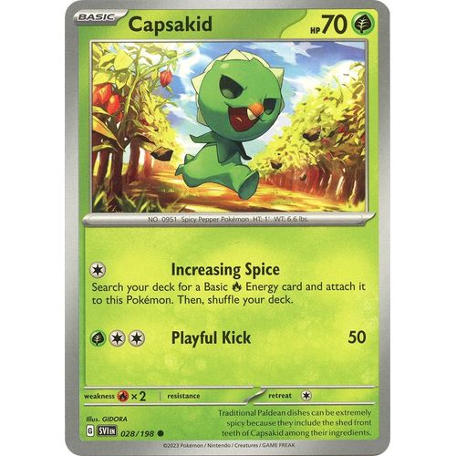 Capsakid (028/198) [SV01: Scarlet & Violet Base Set] - PokéBox Australia