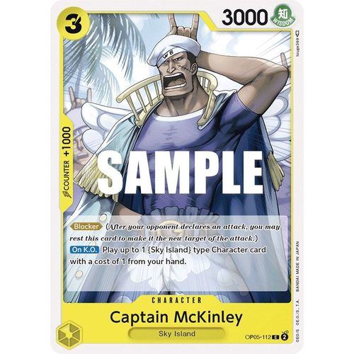 Captain McKinley (OP05 - 112) [Awakening of the New Era] - PokéBox Australia