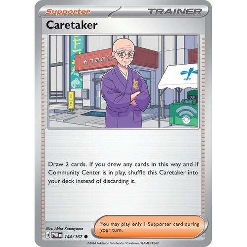 Caretaker (144/167) [SV06: Twilight Masquerade] - PokéBox Australia