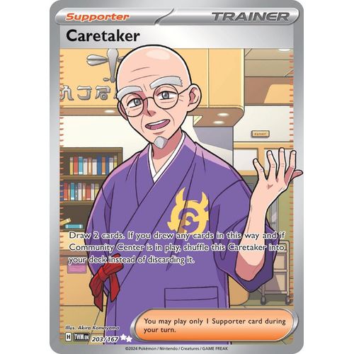 Caretaker (203/167) [SV06: Twilight Masquerade] - PokéBox Australia