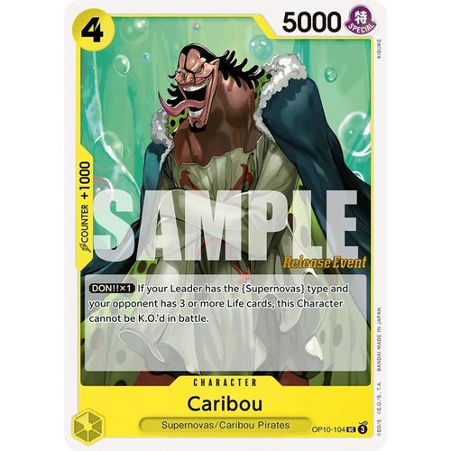 Caribou (OP10 - 104) [Royal Blood Release Event Cards] - PokéBox Australia